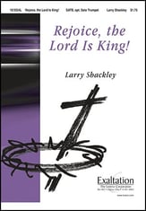 Rejoice, The Lord Is King! SATB choral sheet music cover